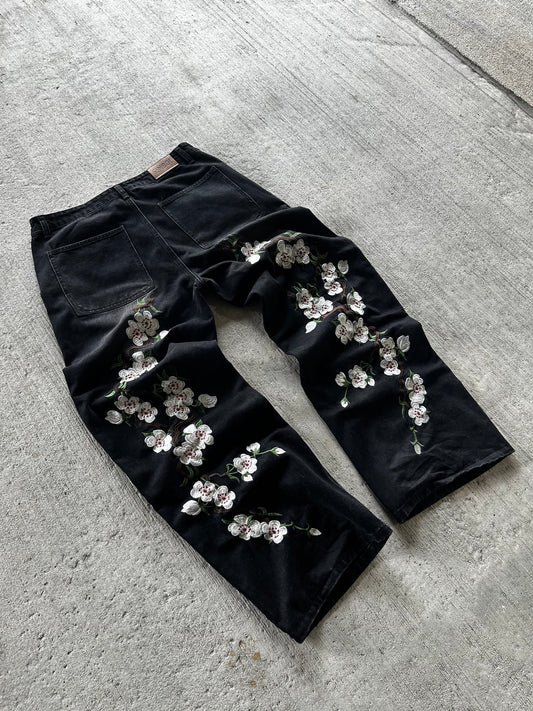 Simbol project White blossom jeans