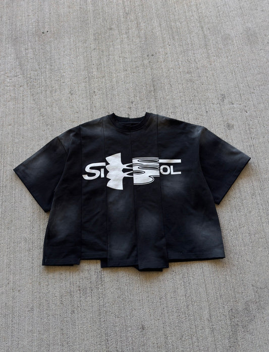 Simbol Project Black "cut up" Tee