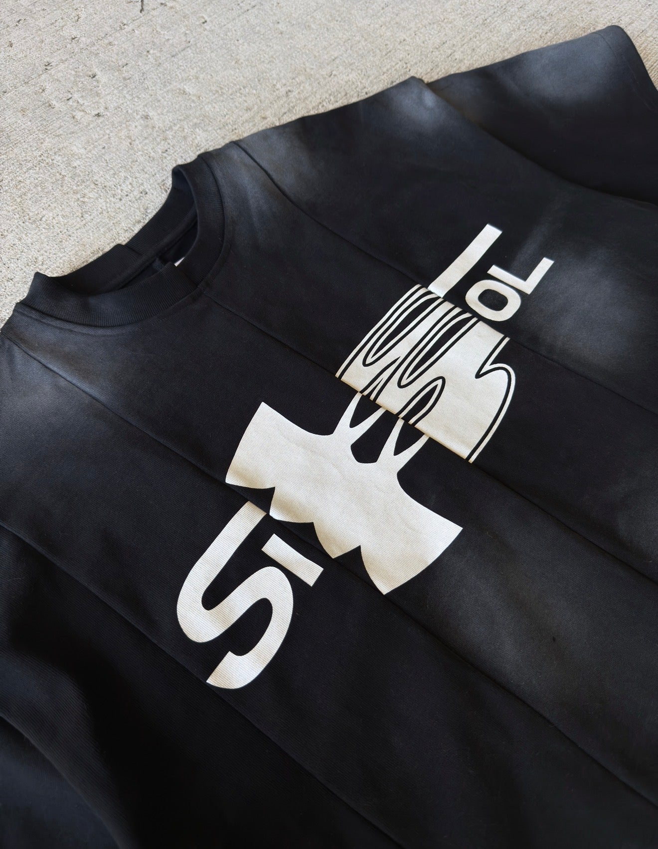 Simbol Project Black "cut up" Tee