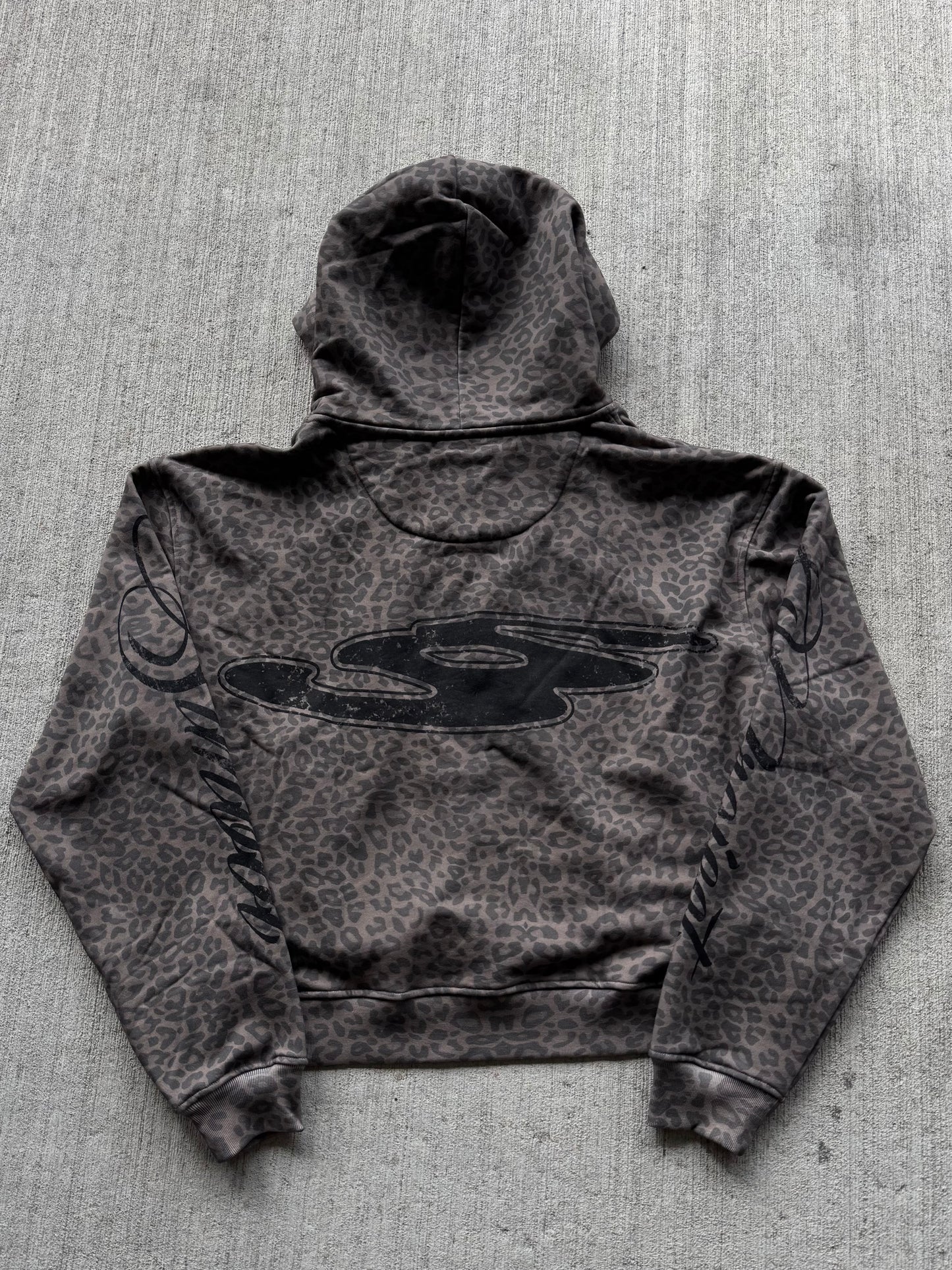 Simbol Project “Simbol Print” zip up hoodie